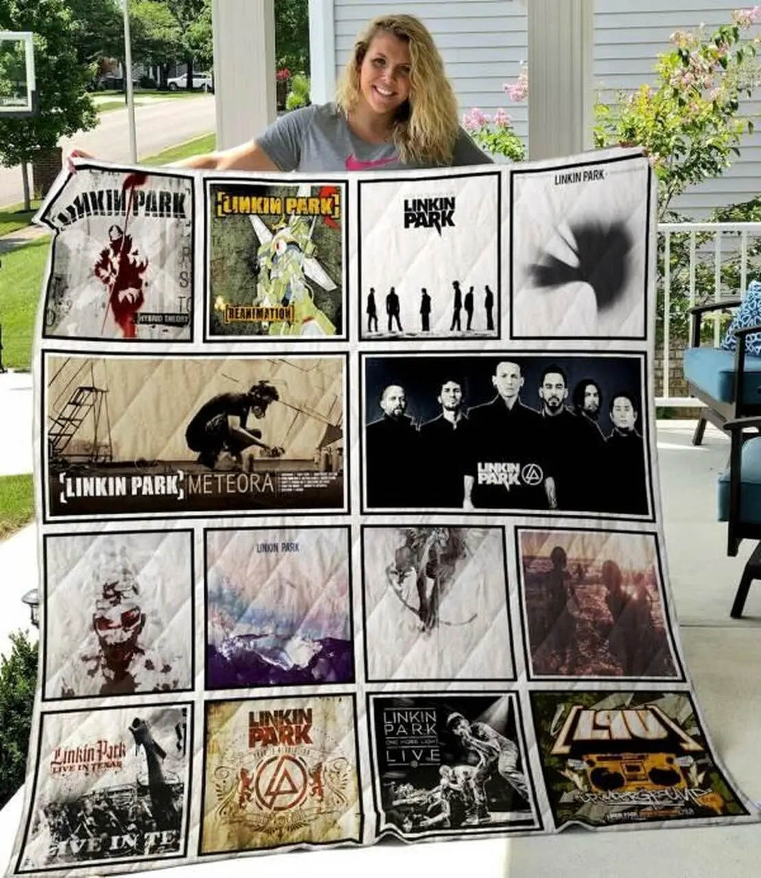 Linkin Park Quilt Blanket M100605 Quilt and Home Decor