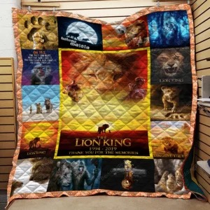 Lion King Tribute Quilt Blanket and Home Decor
