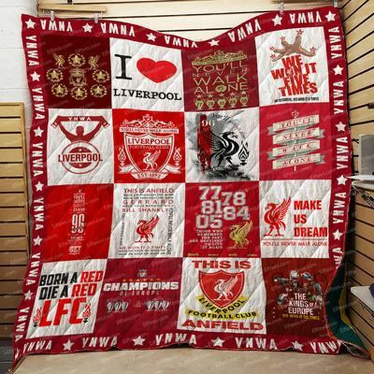 Liverpool Fans Quilt Blanket Quilt and Home Decor