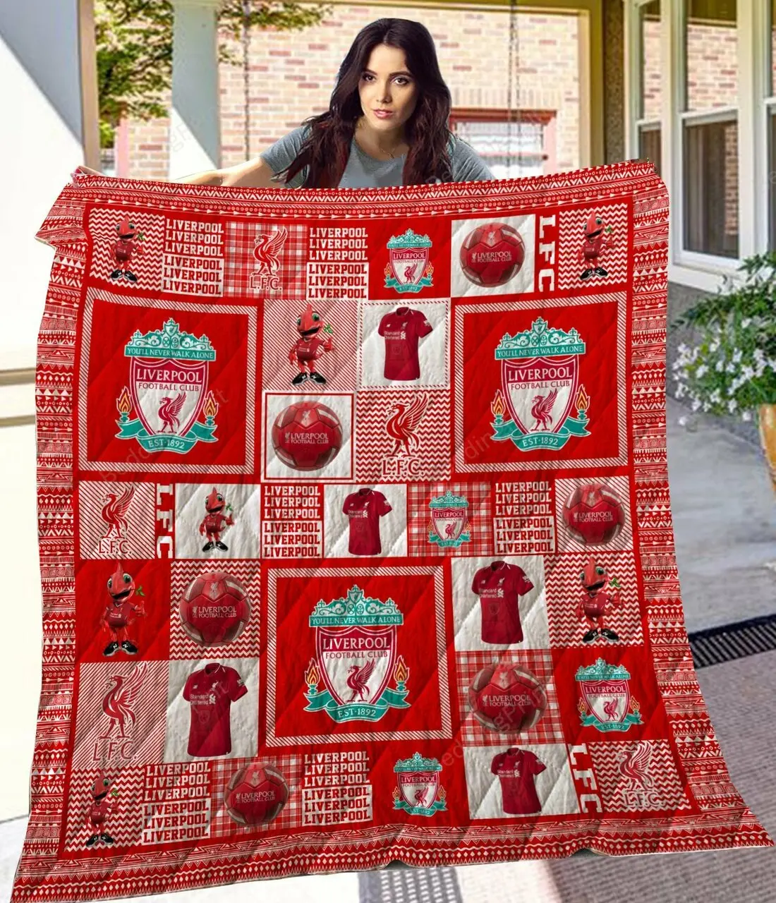 Liverpool Quilt Blanket and Home Decor