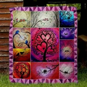 Ll Bird Quilt Blanket Ver 07 and Home Decor