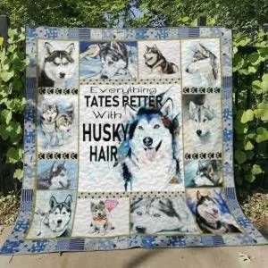 Ll Husky Quilt Blanket and Home Decor