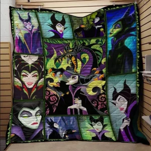 Ll Maleficent – Quilt Blanket and Home Decor