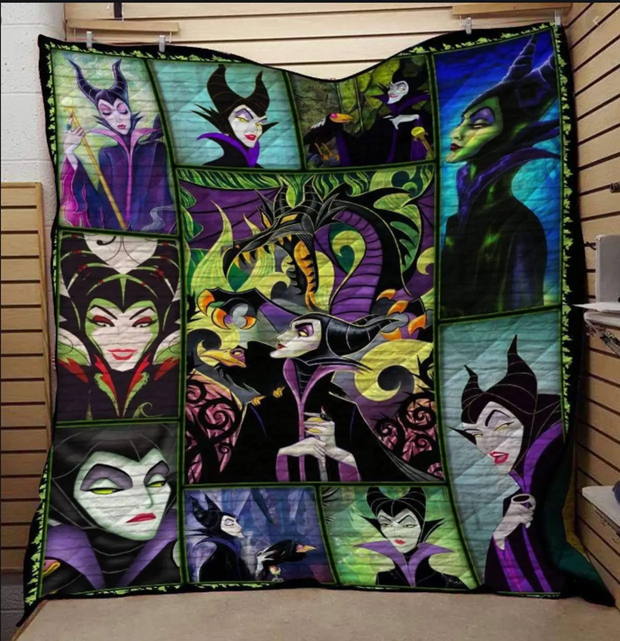 Ll Maleficent – Quilt Blanket and Home Decor
