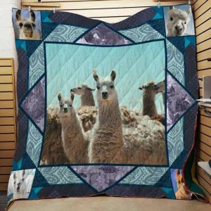 Llama Cla1610070Q Quilt Blanket and Home Decor