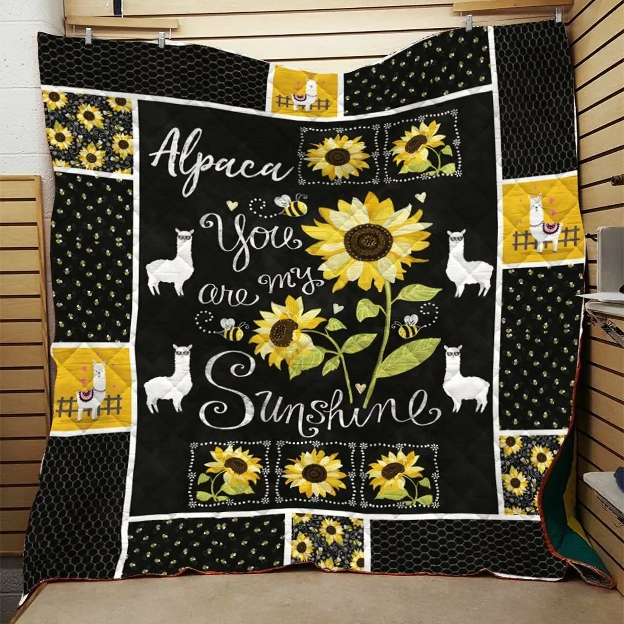 Llama Quilt Blanket Dhc0910745Vt and Home Decor
