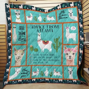 Llama Quilt Ewz and Home Decor