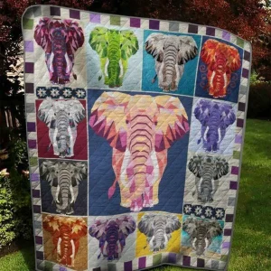Lord Elephant Quilt Blanket Quilt and Home Decor