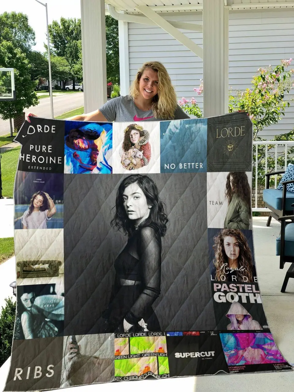 Lorde Quilt Blanket and Home Decor