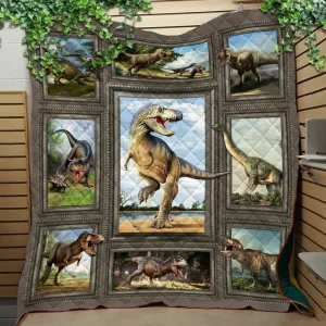 Love Dinosaur Like Quilt Blanket and Home Decor