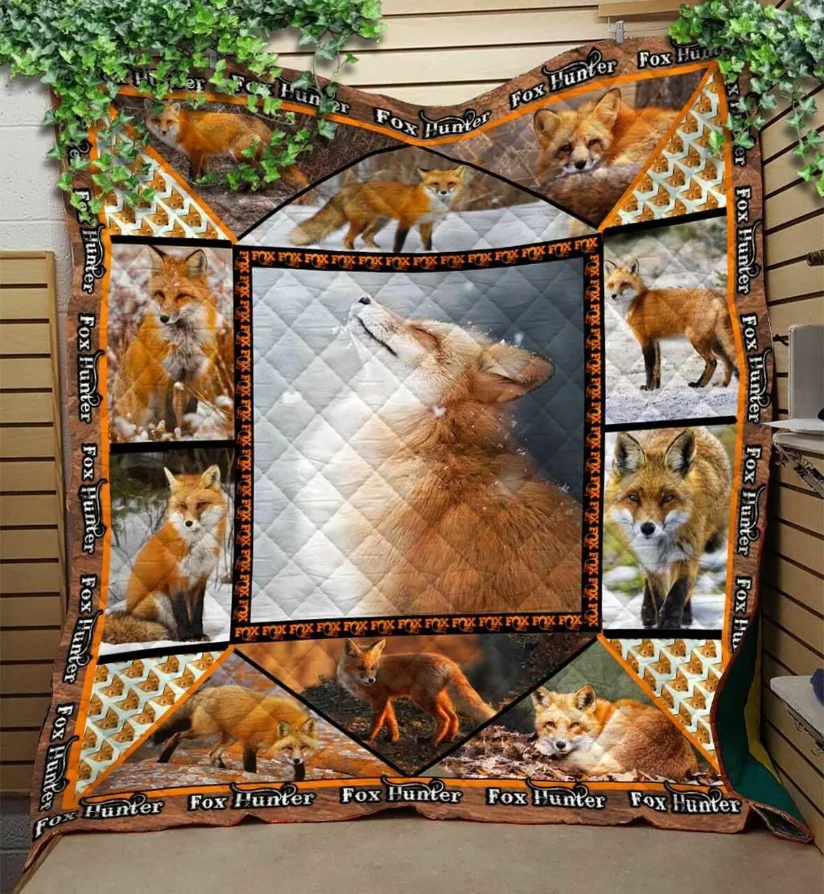Love Fox Like Quilt Blanket and Home Decor