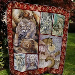 Love Lion Quilt and Home Decor