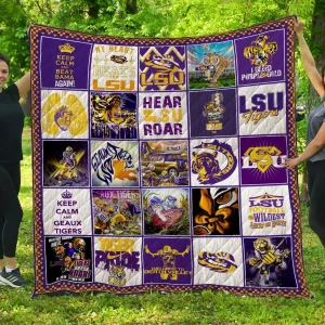 Lsu Tigers Quilt Blanket – Ll and Home Decor