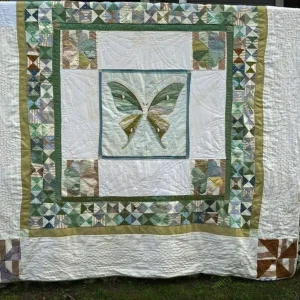 Luna Moth Clm020723 Quilt Blanket and Home Decor