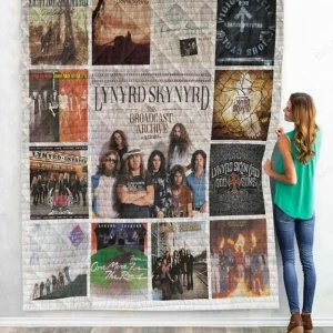 Lynyrd Skynyrd 02 Quilt Blanket and Home Decor