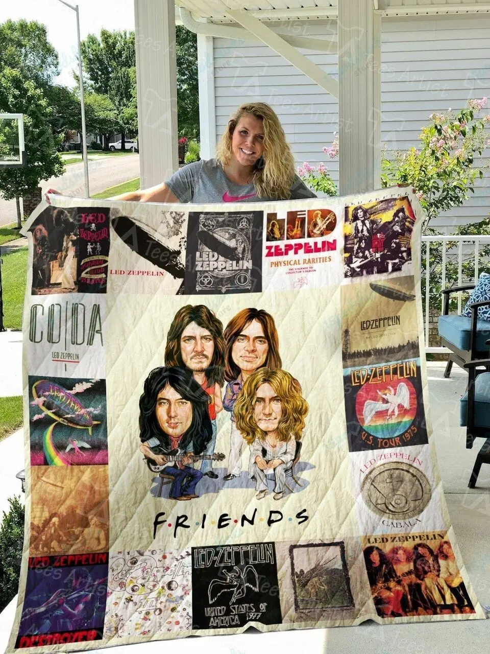 Lz Quilt Blanket 01643 and Home Decor