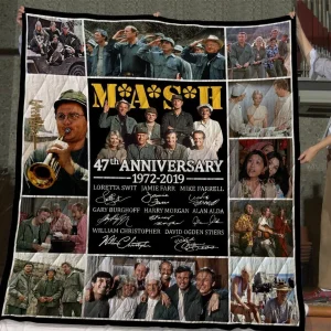 M*A*S*H Quilt Blanket and Home Decor