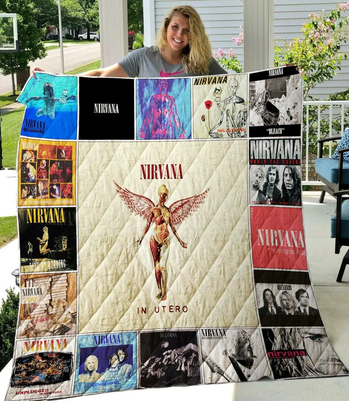 M290724 Nirvana Quilt Blanket Quilt and Home Decor