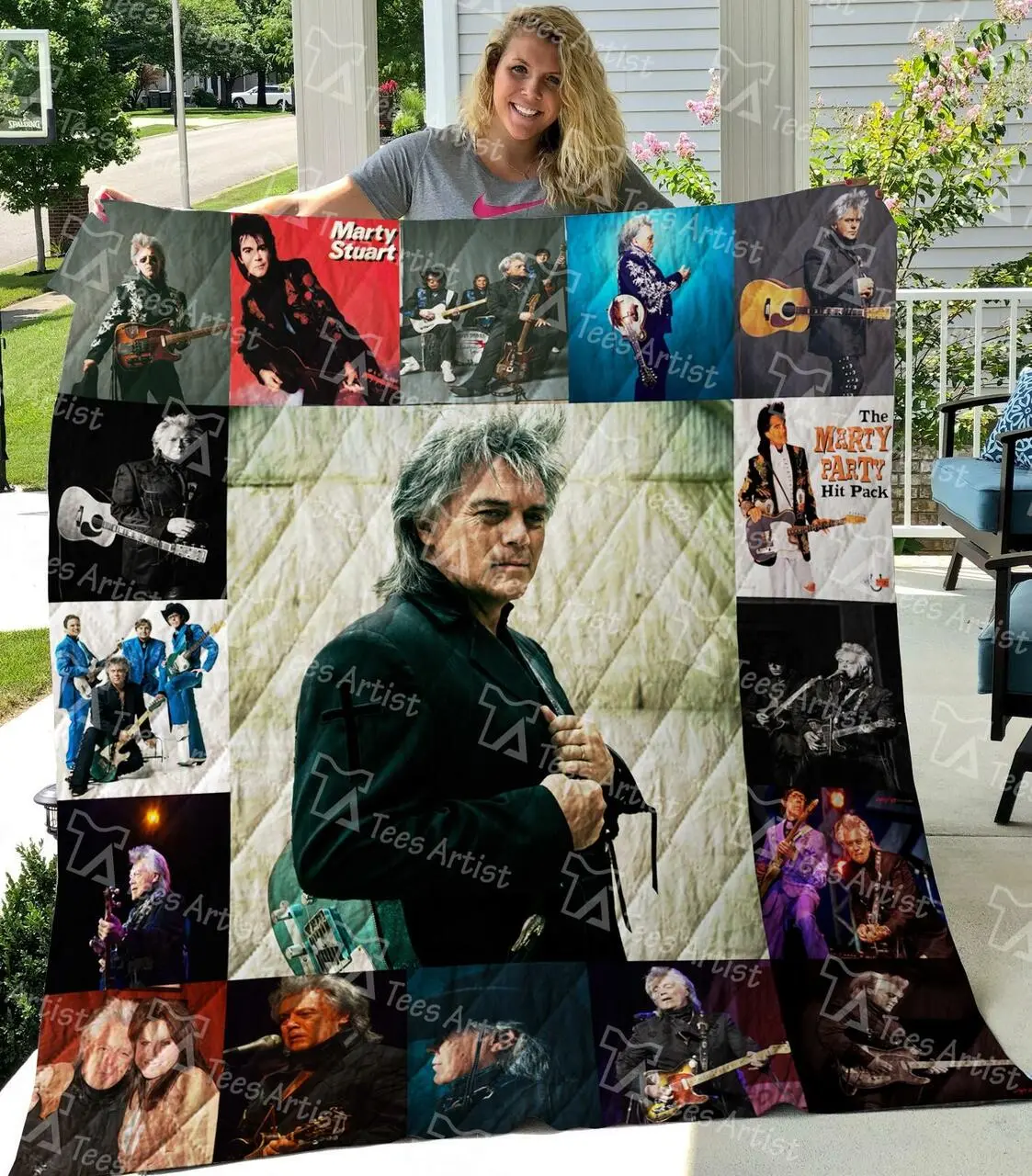 M290727 Marty Stuart Quilt Blanket Quilt and Home Decor