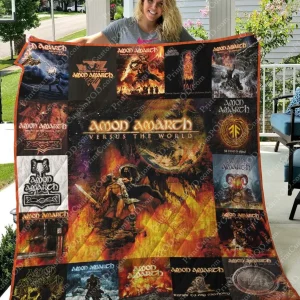 M300702 Amon Amarth Quilt Blanket Quilt and Home Decor