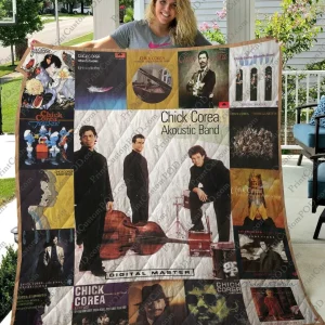M300712 Chick Corea Quilt Blanket Quilt and Home Decor