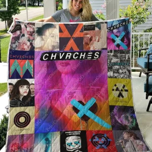 M300714 Chvrches Quilt Blanket Quilt and Home Decor