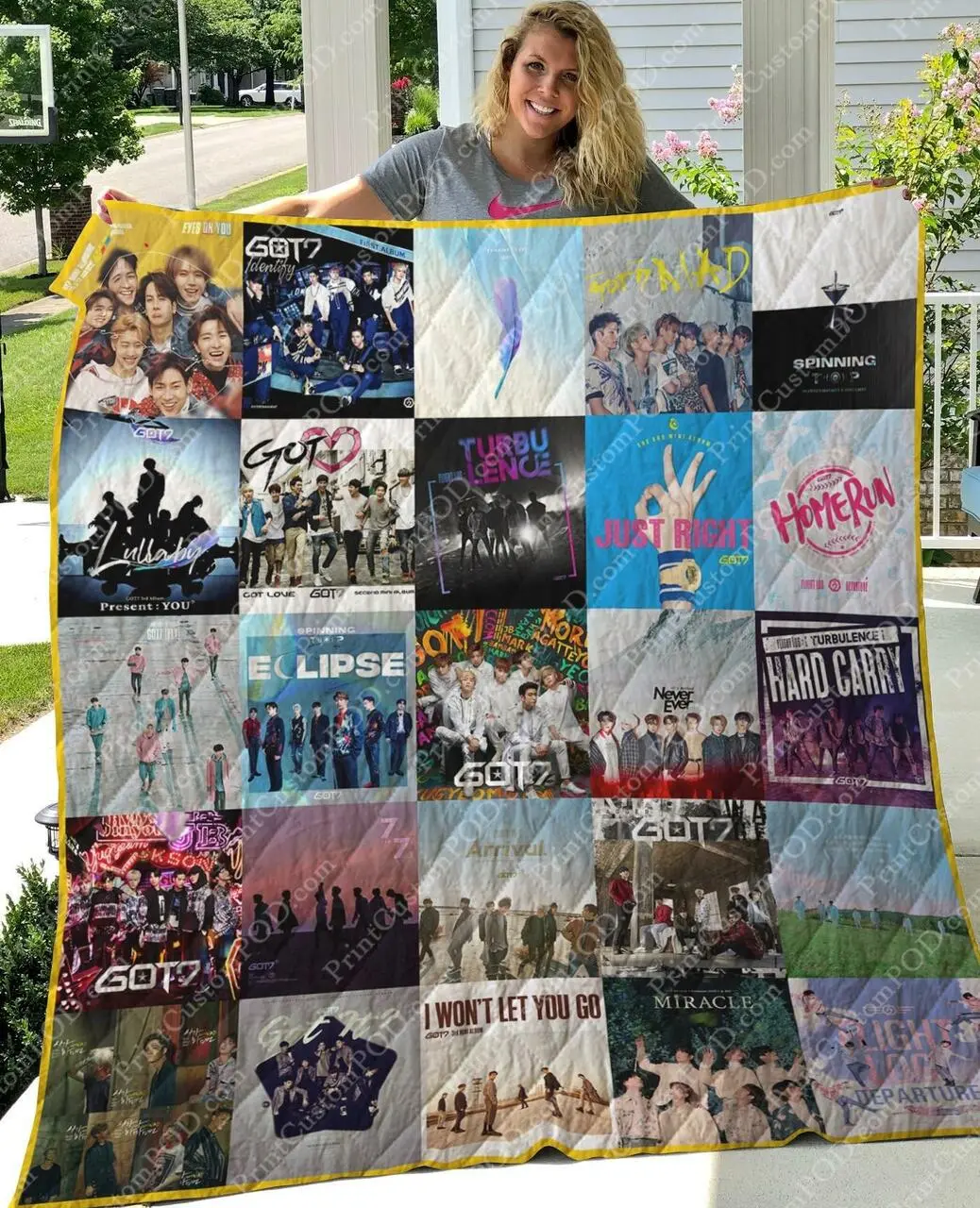 M300728 Got7 Quilt Blanket Quilt and Home Decor