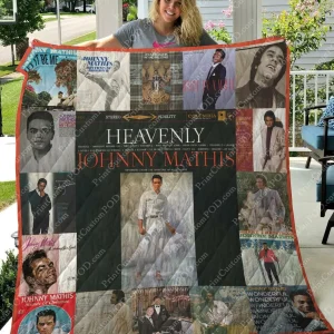 M300733 Johnny Mathis Quilt Blanket Quilt and Home Decor