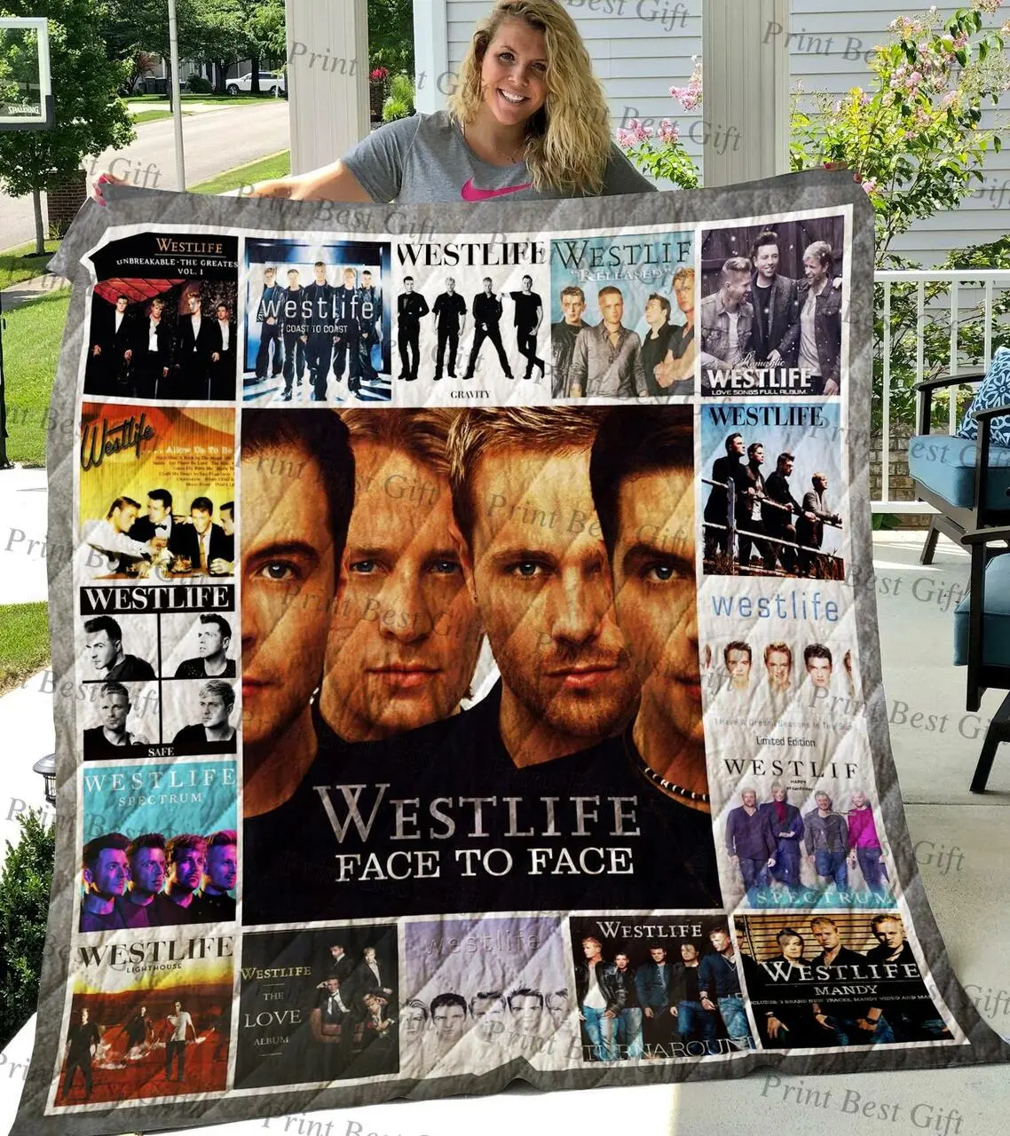 M310772 Westlife Quilt Blanket Quilt and Home Decor