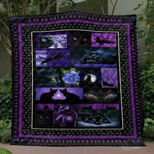 Magic Cats Quilt Blanket Vd14 Quilt and Home Decor
