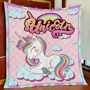 Magical Unicorn Bedding Quilt Blanket and Home Decor