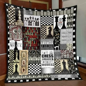 Make Your Move Chess Quilt Blanket Vd14 Quilt and Home Decor