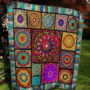 Mandala Bs1004 9 Quilt Blanket Quilt and Home Decor