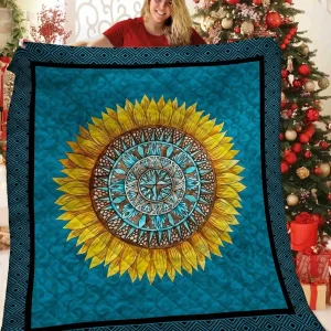 Mandala Flower Quilt Guz and Home Decor