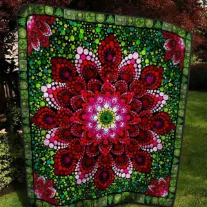 Mandala Hur Quilt wt and Home Decor