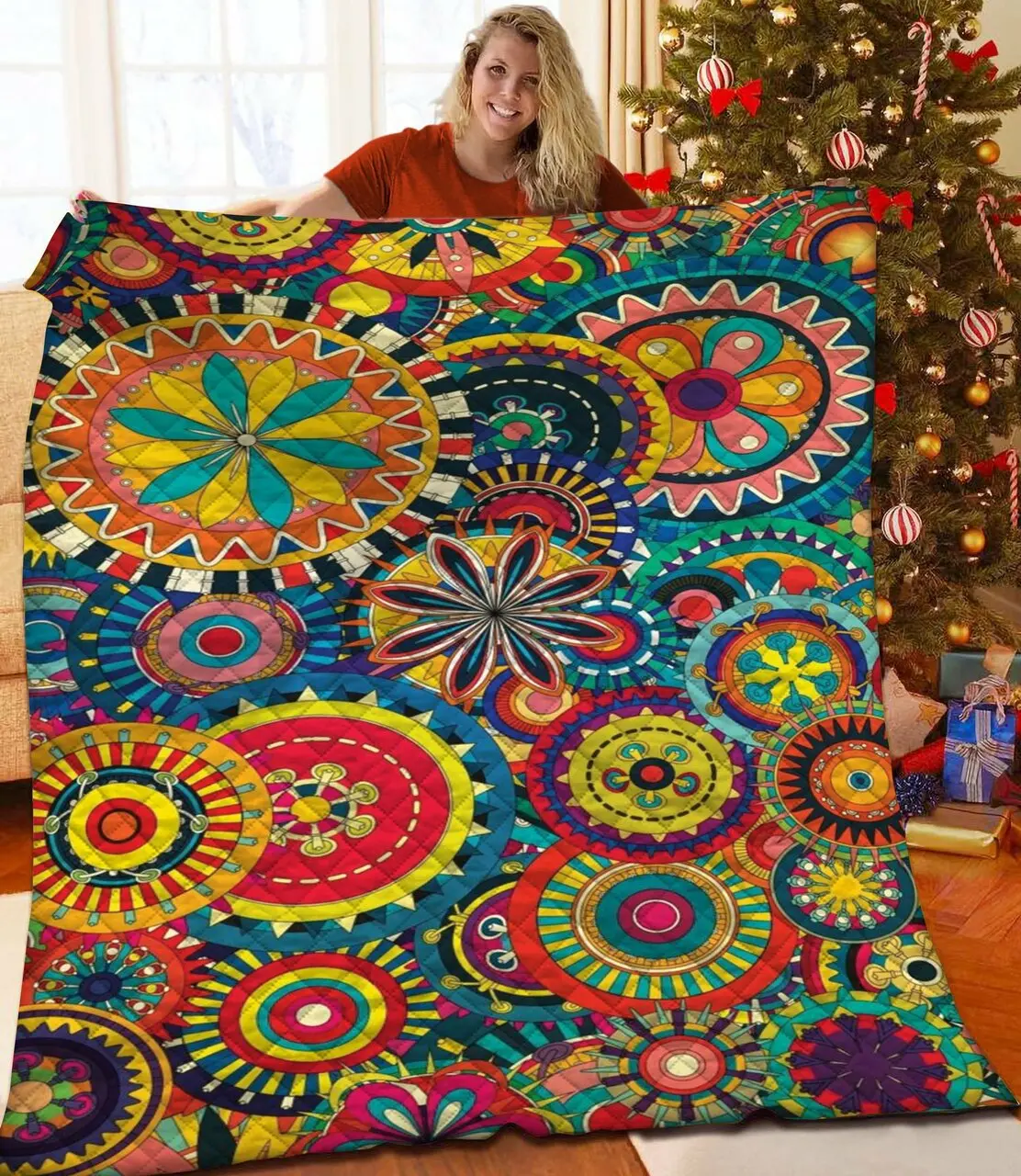 Mandala Quilt Gtb and Home Decor