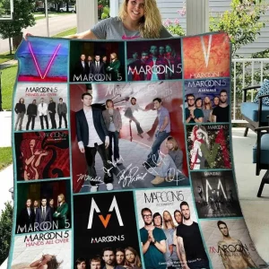 Maroon 5 1 Blanket Th1607 Quilt and Home Decor