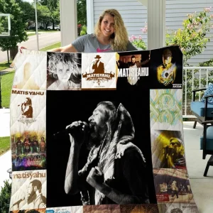 Matisyahu Quilt Blanket and Home Decor