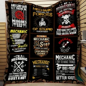 Mechanic Quilt Bak and Home Decor