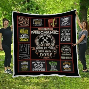 Mechanic V5 TQV030795 3D Customized Quilt and Home Decor