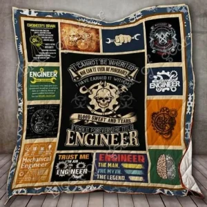 Mechanical Engineer Hur Quilt ii and Home Decor