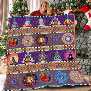 Meditation Line Pattern 3D Customized Quilt and Home Decor