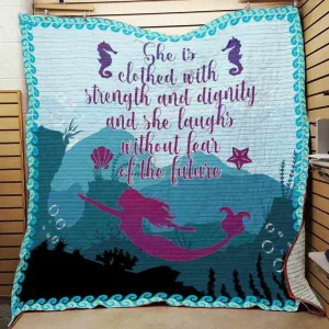 Mermaid Quilt Dto and Home Decor