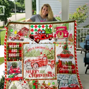 Merry Christmas-Quilt-Blanket and Home Decor
