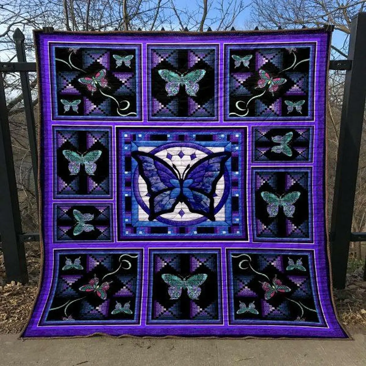 Messagge From Heaven Quilt Blanket Vd14 Quilt and Home Decor