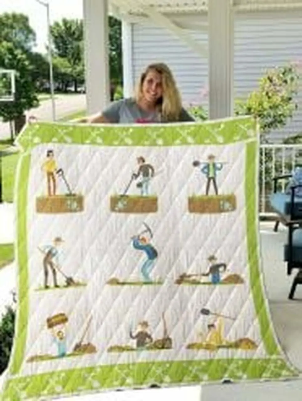 Metal Detecting Quilt Blanket Lukttk Dhc0301773Dd and Home Decor
