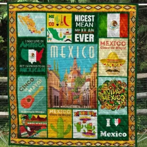 Mexico 1 Blanket Th1307 Quilt and Home Decor