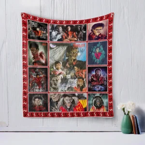 Michael Jackson Thriller Quilt Blanket and Home Decor
