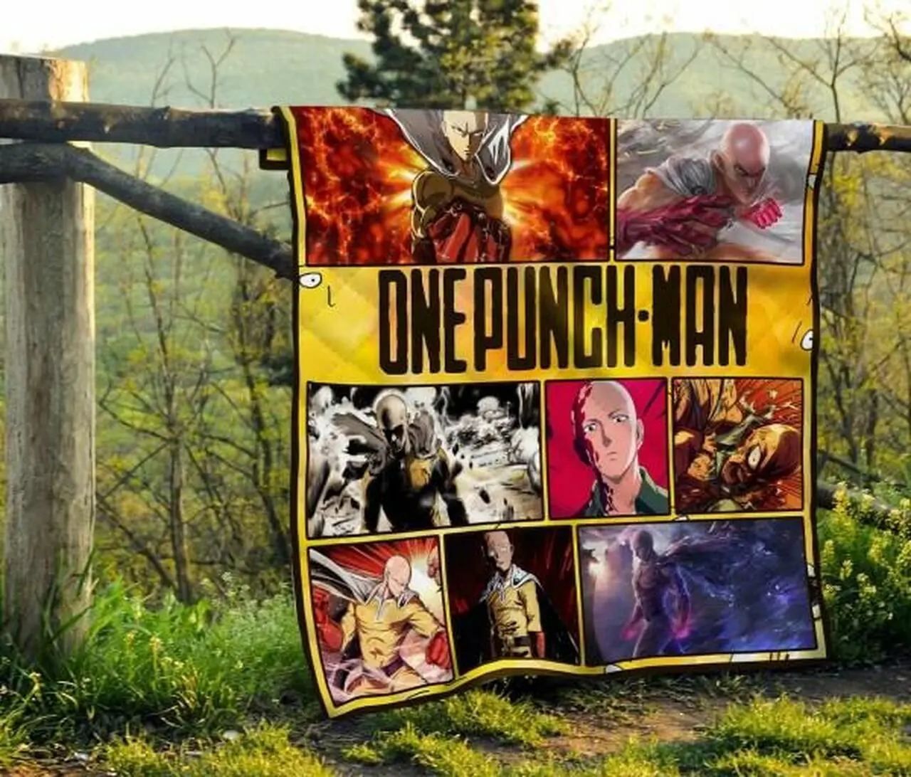 Michael One Punch Man Quilt Blanket Beeqt5115 Quilt and Home Decor