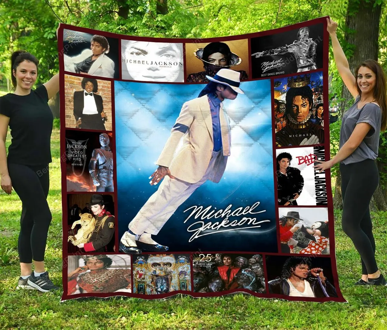 Michale Jackson Quilt Blanket and Home Decor